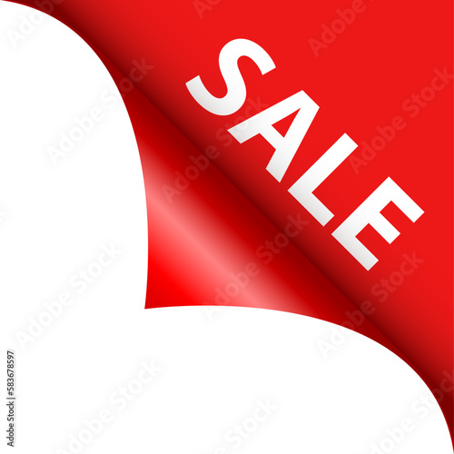Curled corner sale