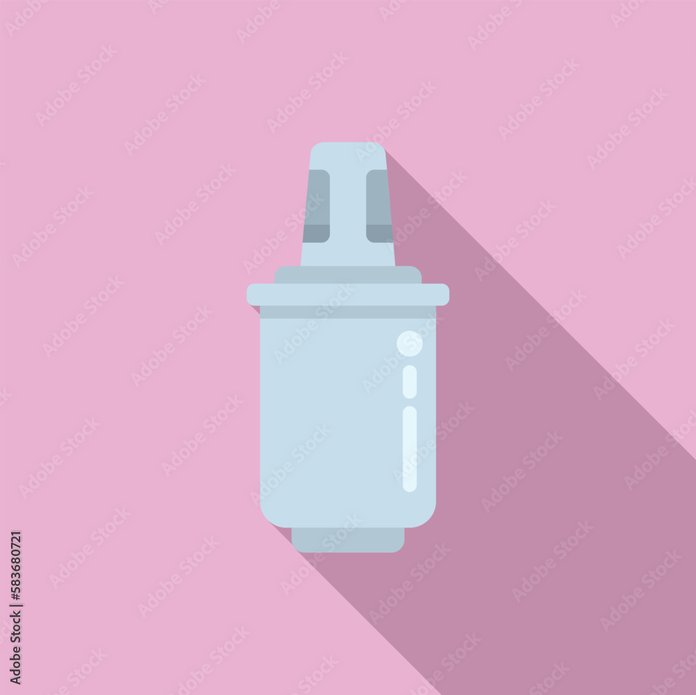 Tank system icon flat vector. Water purification. Clean drink Tank system icon flat vector. Water purification. Clean drink