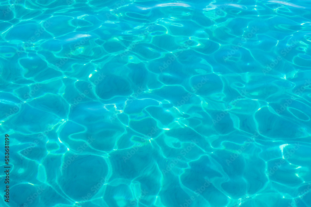 Turquoise water surface, Protaras, Cyprus