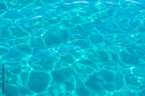 Turquoise water surface  Protaras  Cyprus