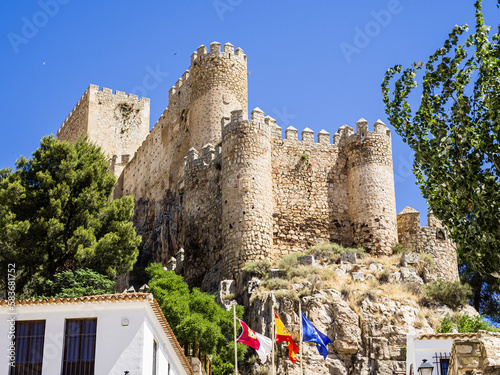 Castle of Almansa, Albacete, Castilla-La Mancha, Spain. photo