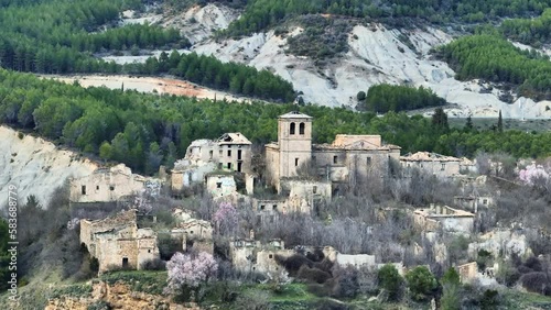 Depopulated of Tiermas. Jacetania, Zaragoza