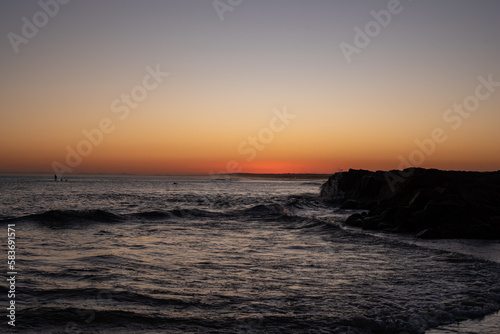 Birubi Beach at sunset