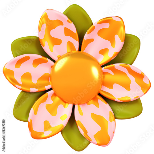 3D Flower