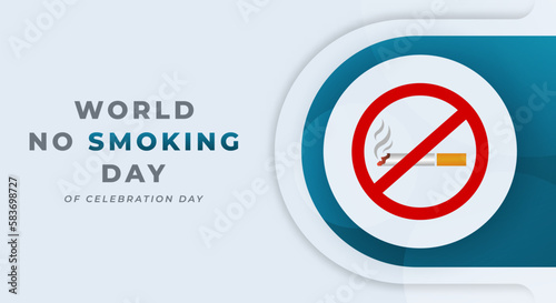 No Smoking day Celebration Vector Design Illustration for Background, Poster, Banner, Advertising, Greeting Card Free Download No Smoking day Celebration Vector Design Illustration for Background, Poster, Banner, Advertising, Greeting Card - GFXLoad