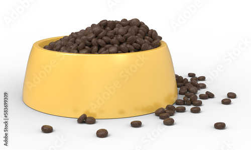 RAÇÃO CACHORRO 3D RENDER