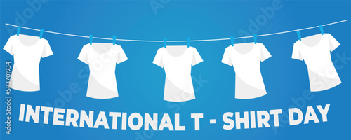 Banner for International T-shirt Day