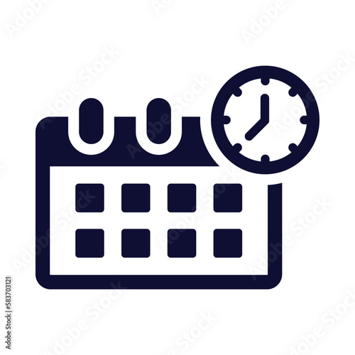 calendar, schedule, time, date, calendar time schedule icon © Brandmaker artist