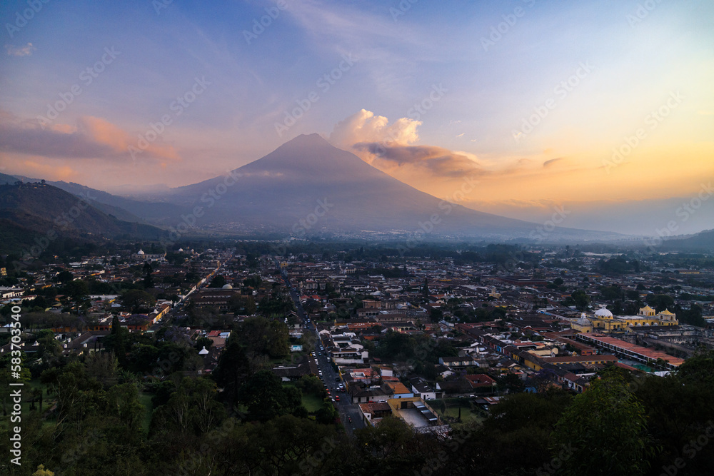 Vista de la Antigua Guatemala