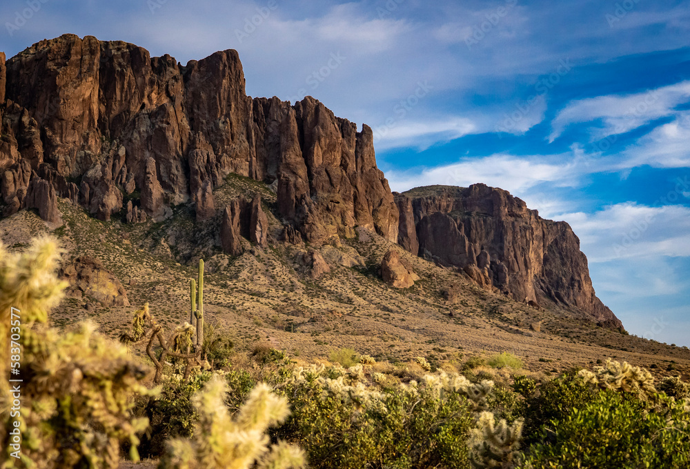 Obraz premium landscape with blue sky