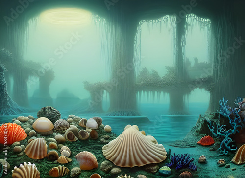 Undersea Hideaway - Generative AI