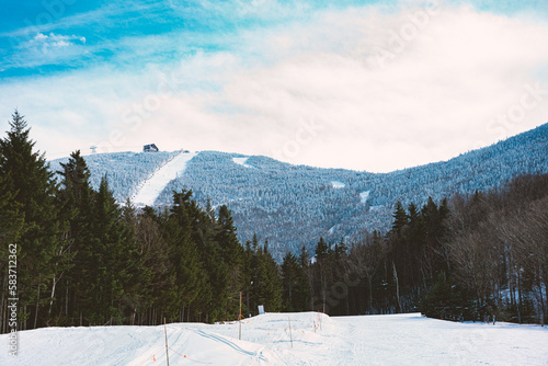 Cannon mountain, Franconia - New Hampshire photo
