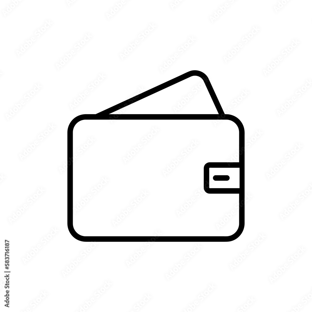 Wallet vector icon, cash symbol. vector illustration for web site or mobile app.eps Wallet vector icon, cash symbol. vector illustration for web site or mobile app.eps