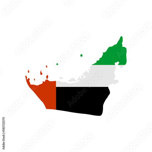 United Arab Emirates flags icon set, United Arab Emirates independence day icon set vector sign symbol