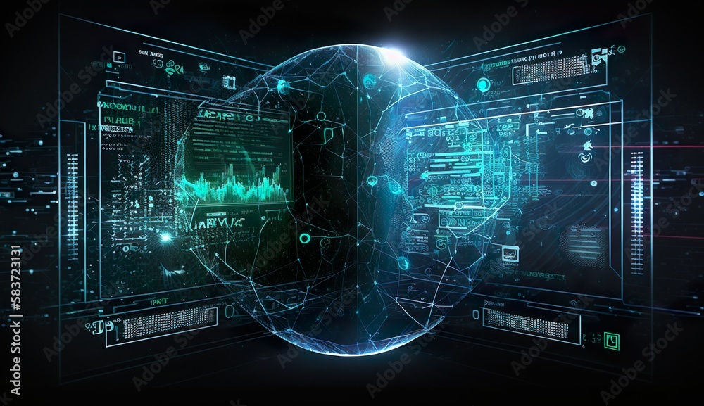 Generative AI
futuristic, digital, cybertech, matrix, hologram, high-tech, systems, world tech, cybernet, Generative AI
futuristic, digital, cybertech, matrix, hologram, high-tech, systems, world tech, cybernet,