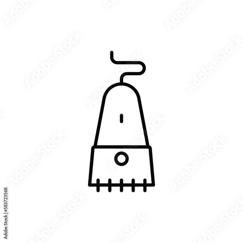 shaver icon. outline icon