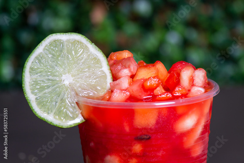 tropical fruits tizana juice photo