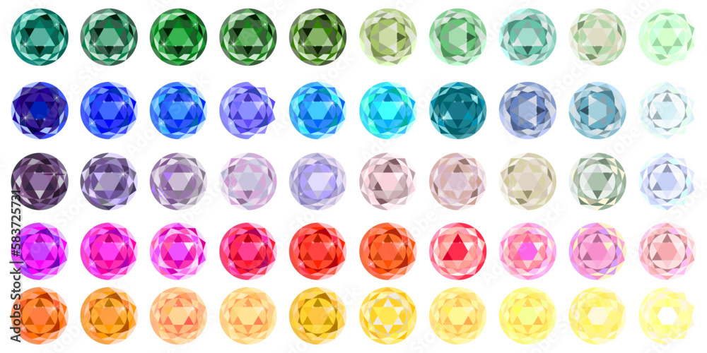 Gems set for game design. Diamond, brilliant gem. Vector illustration. Gems set for game design. Diamond, brilliant gem. Vector illustration.