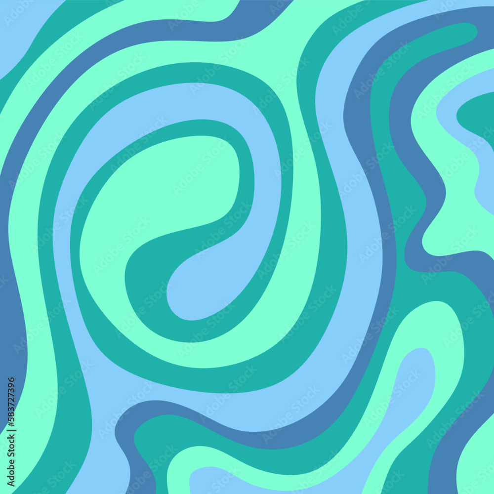 Abstract background with colorful spiral wavy lines pattern Abstract background with colorful spiral wavy lines pattern