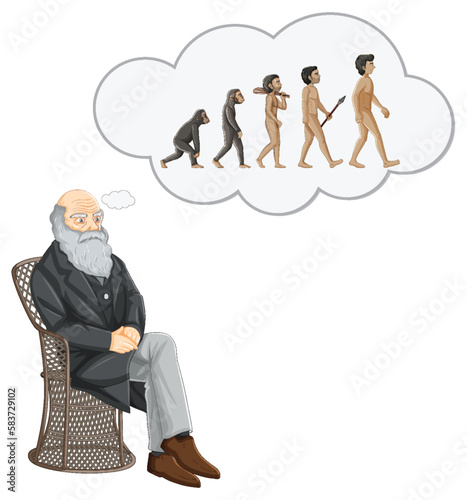 Charles Darwin and evolutionary biology theory