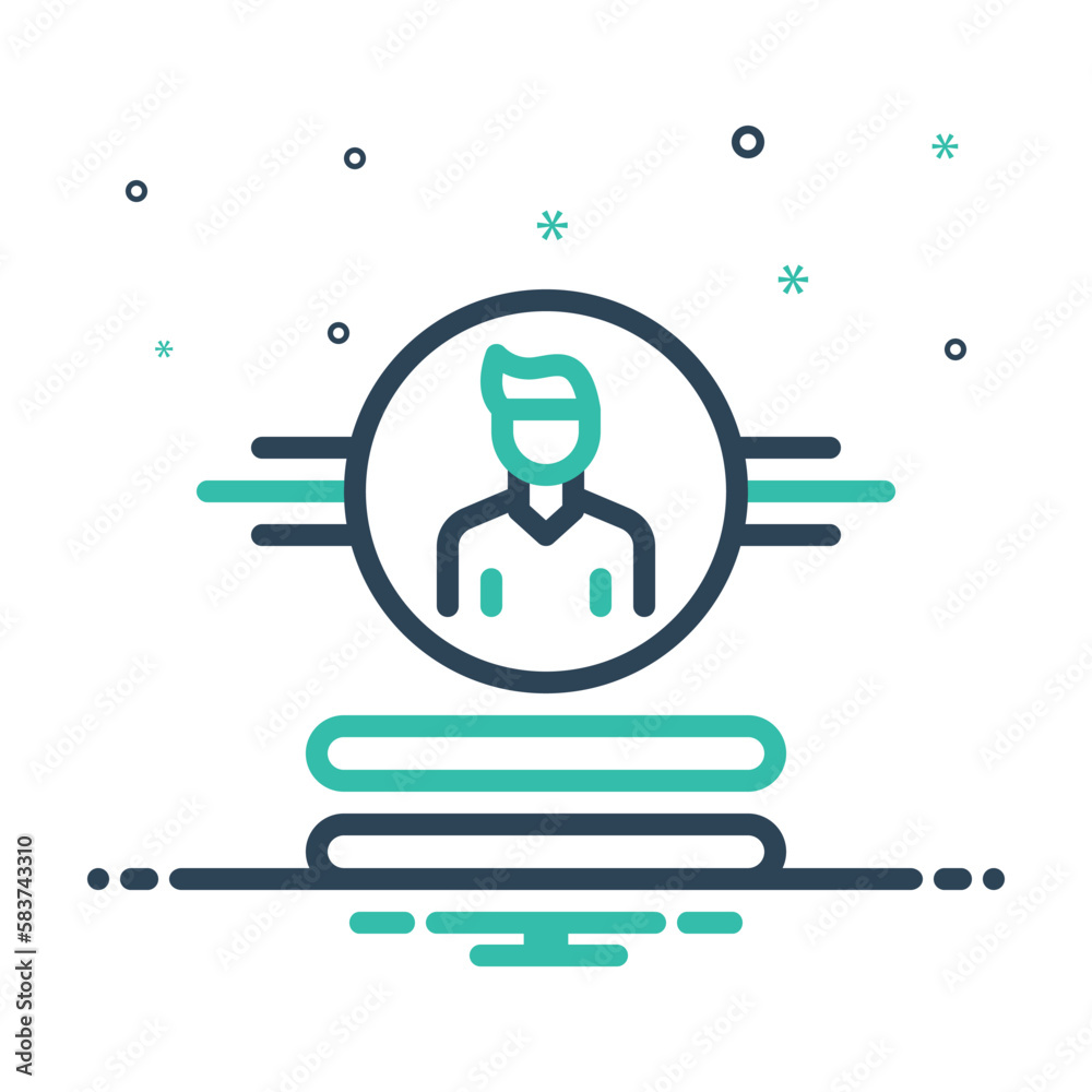 Mix icon for username