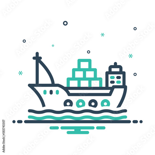 Mix icon for vessels