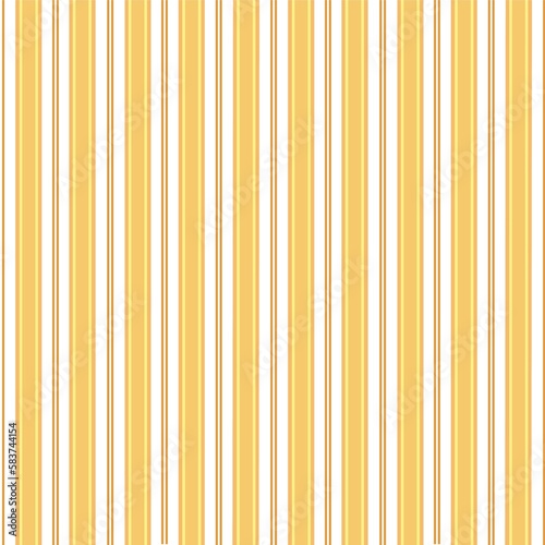  Stripe seamless pattern, yellow and white, can be used in the design of fashion clothes. Bedding, curtains, tablecloths