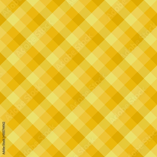 Tartan seamless pattern, orange, yellow, can be used in the design of fashion clothes. Bedding, curtains, tablecloths