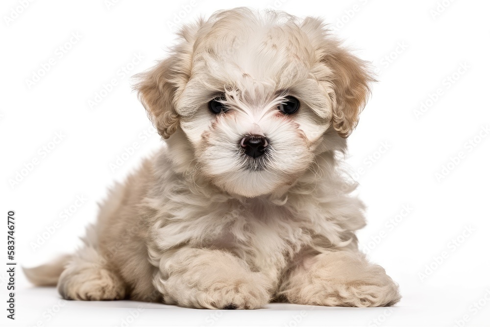 Maltipoo, a small, affectionate dog breed