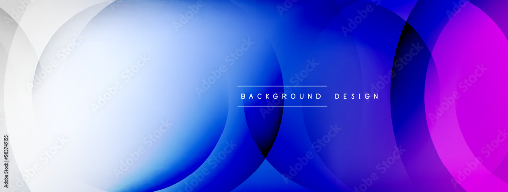 Light geometric abstract background with lines, circles Light geometric abstract background with lines, circles
