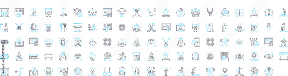 Leadership vector line icons set. Lead, Guide, Manage, Motivate, Direct, Facilitate, Inspire illustration outline concept symbols and signs Leadership vector line icons set. Lead, Guide, Manage, Motivate, Direct, Facilitate, Inspire illustration outline concept symbols and signs