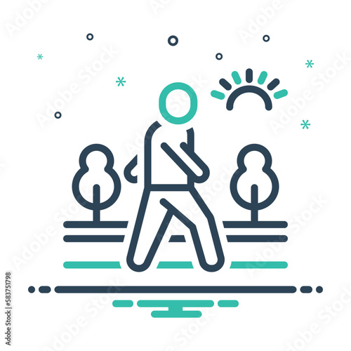 Mix icon for walks