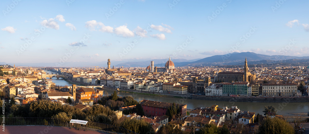 Panorama Florence, Italy