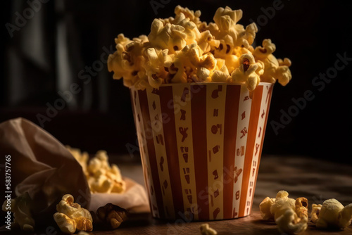 A Bag of Popcorn. Generative AI