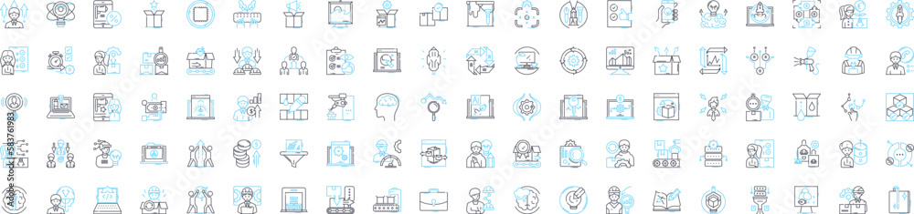 Content management system vector line icons set. CMS, Content, Management, System, Creation, Publishing, Storage illustration outline concept symbols and signs Content management system vector line icons set. CMS, Content, Management, System, Creation, Publishing, Storage illustration outline concept symbols and signs