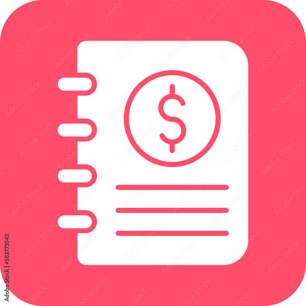 Vector Design Accounting Book Icon Style Vector Design Accounting Book Icon Style