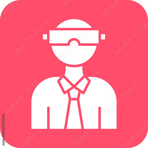 Vector Design Virtual Reality Icon Style