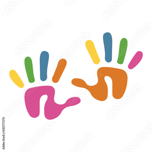 color hands