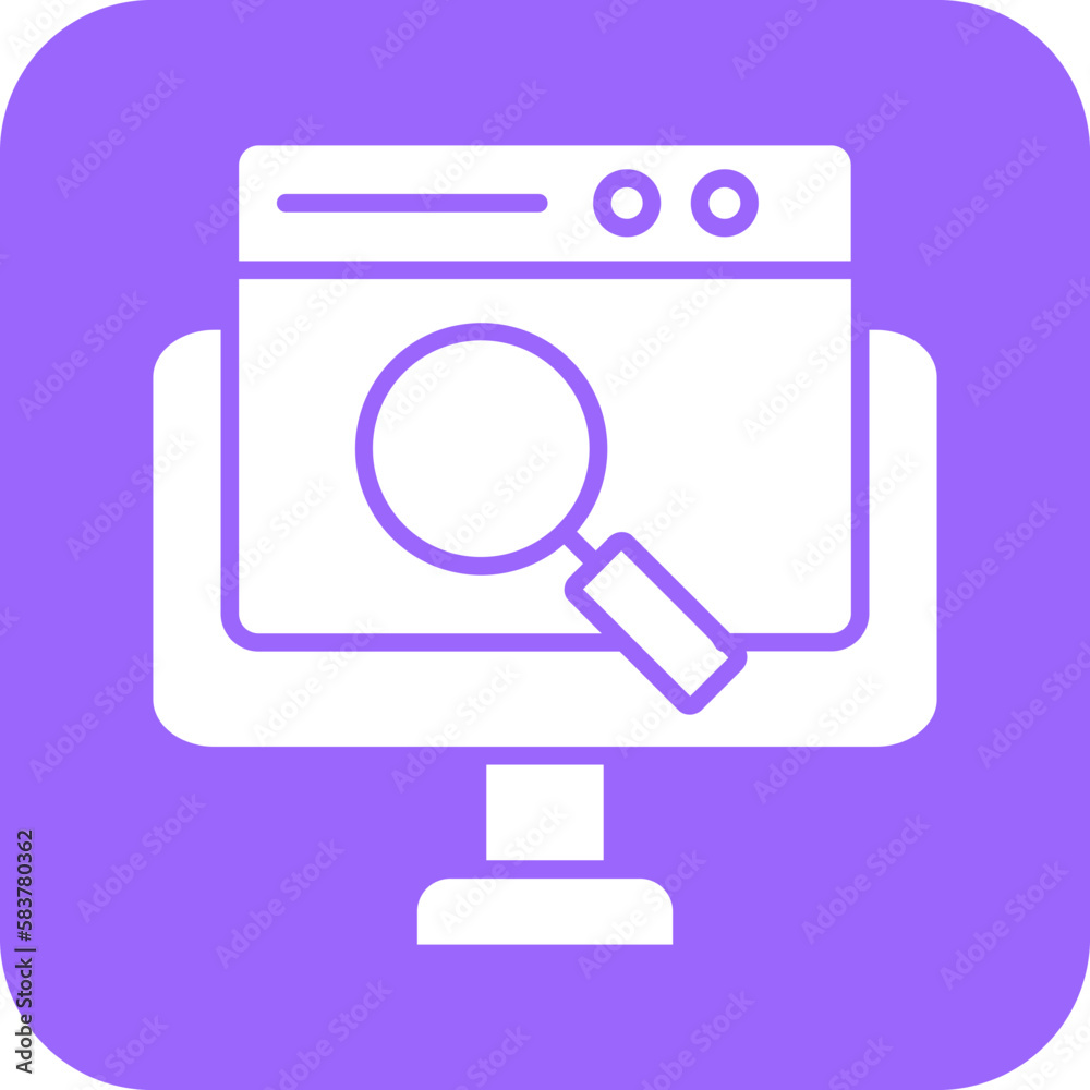 Vector Design Online Search Icon Style Vector Design Online Search Icon Style
