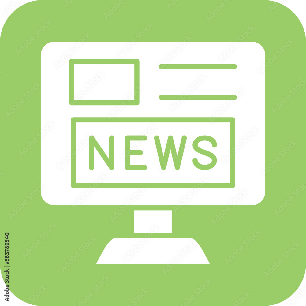 Vector Design News Portal Icon Style Vector Design News Portal Icon Style