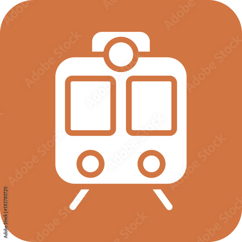Vector Design Train Icon Style