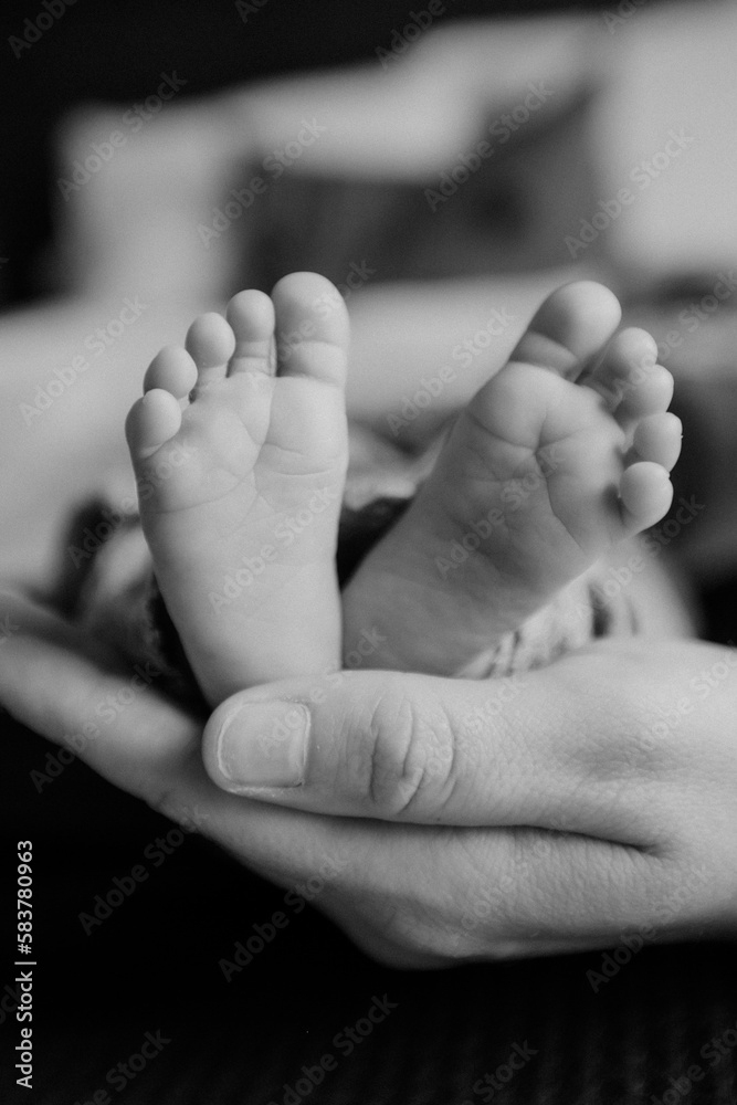 newborn feet