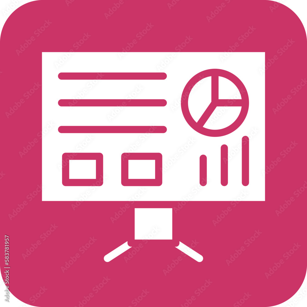 Vector Design Presentation Icon Style Vector Design Presentation Icon Style