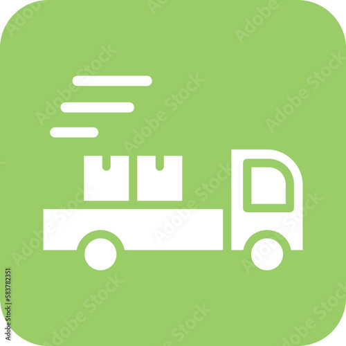 Vector Design Freight Icon Style