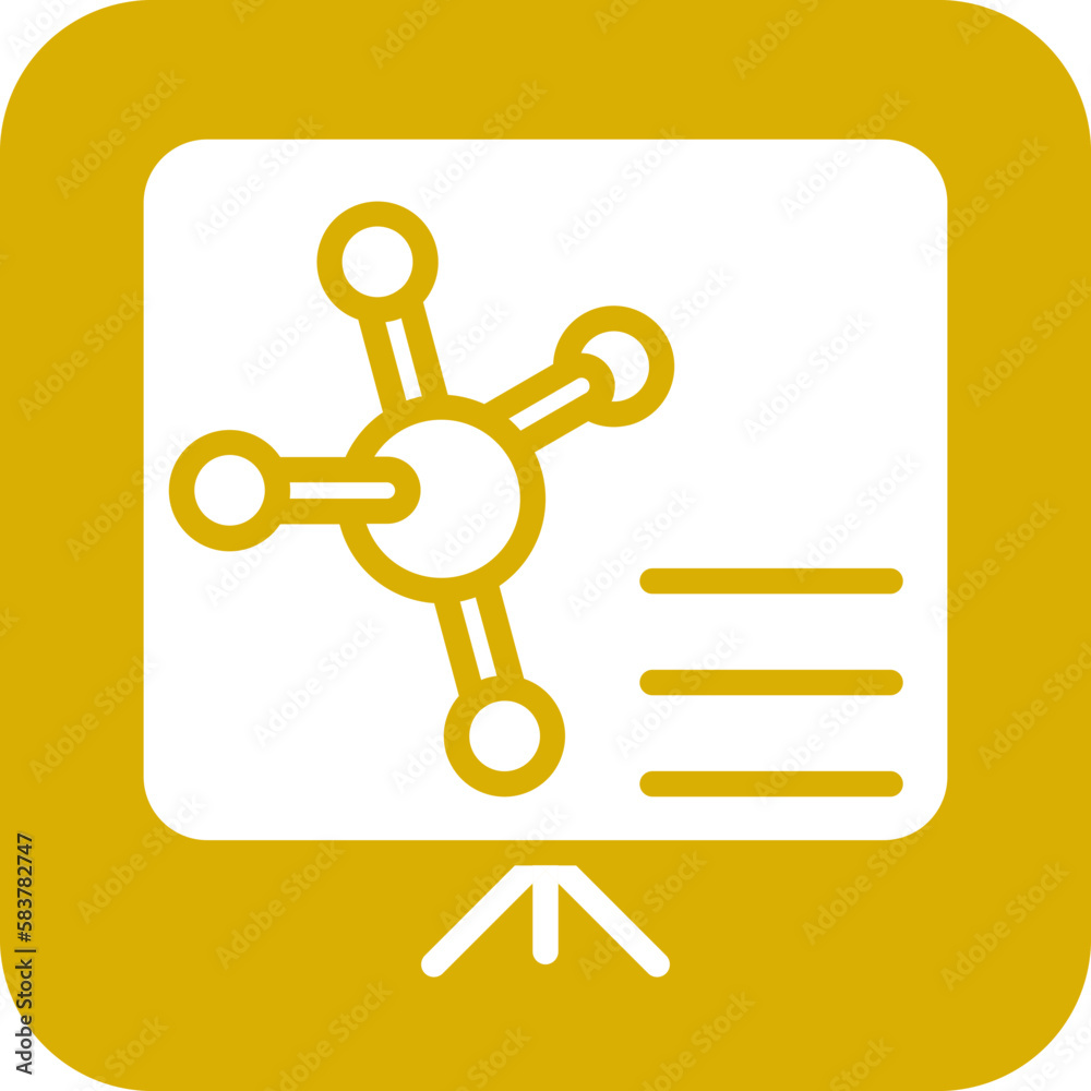 Vector Design Chemistry Lecture Icon Style Vector Design Chemistry Lecture Icon Style