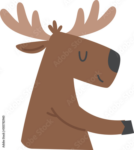 Cute deer animal
