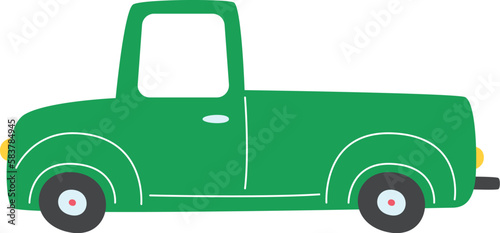 Truck road vehicle