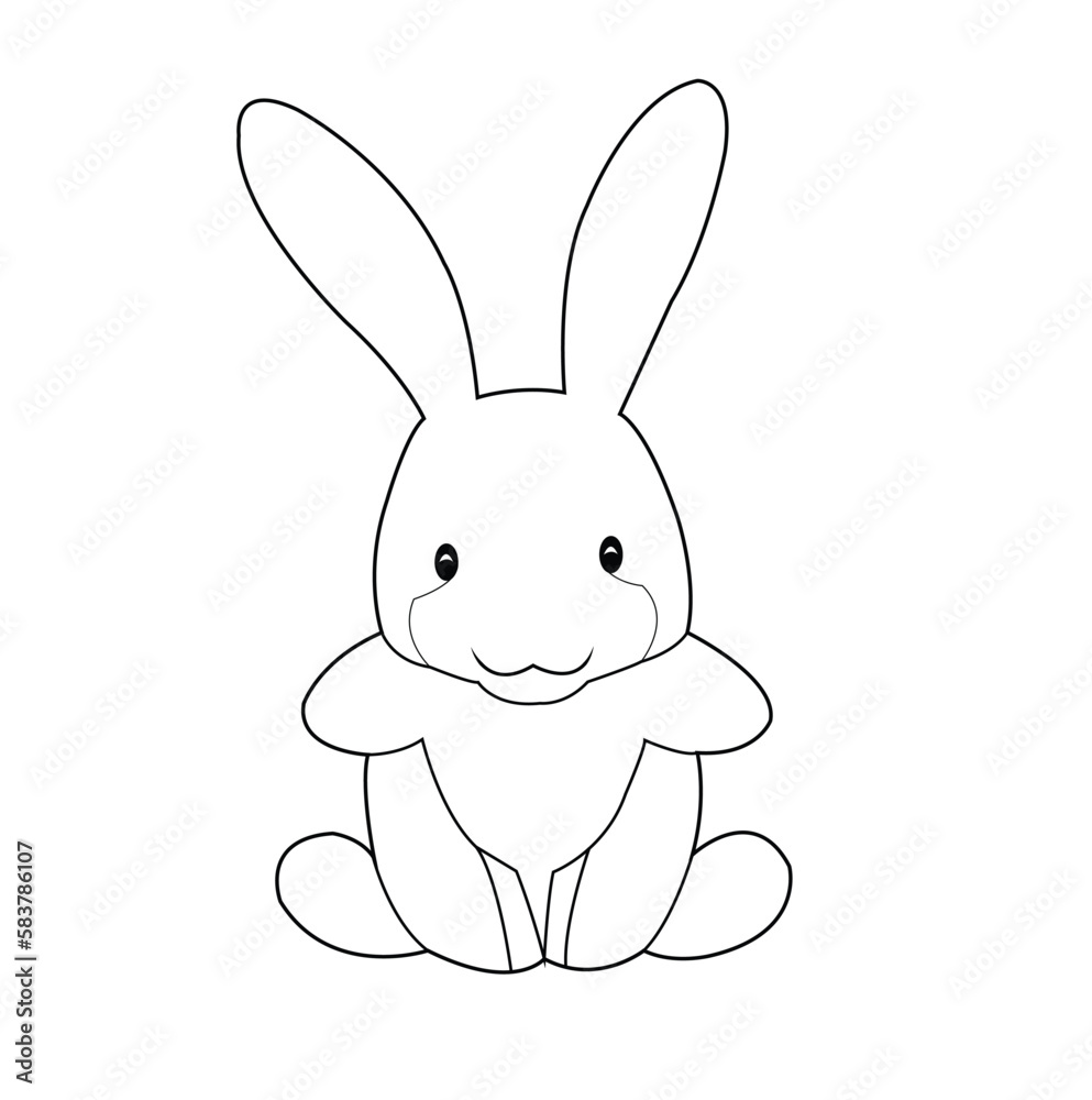 rabbit with a carrot rabbit with a carrot