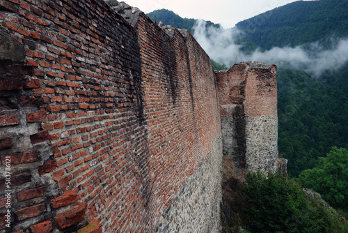 The medieval fortress of Poenari in Romania is a place steeped in history.