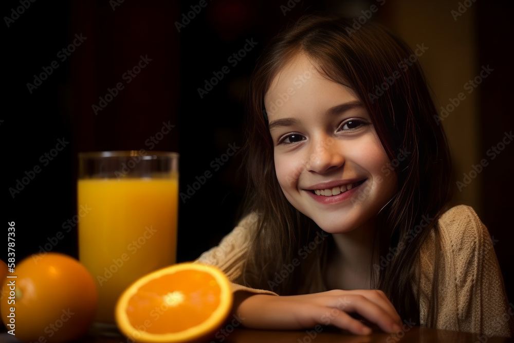 Ai Generated beautiful girl with enjoy eating healthy fresh vegetable and fruit. Ai Generated beautiful girl with enjoy eating healthy fresh vegetable and fruit.